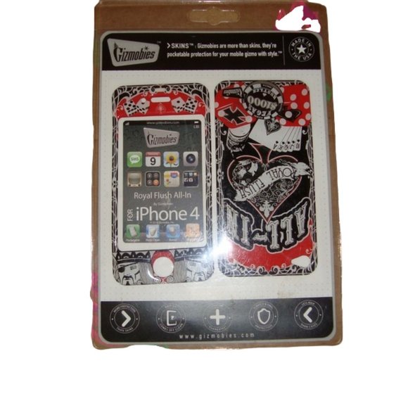 Gizmobies Other - NEW - Gizmobies ALL-IN  iPhone 4 Skin